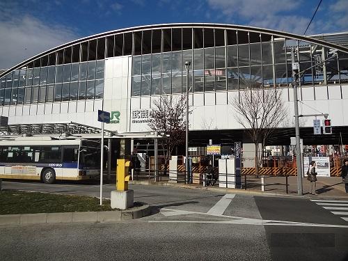 station. Musashi Koganei 640m center line Musashi-Koganei Station to Station