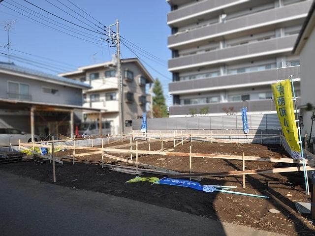Local appearance photo. Koganei Maehara-cho 4-chome field landscape When the vacant lot
