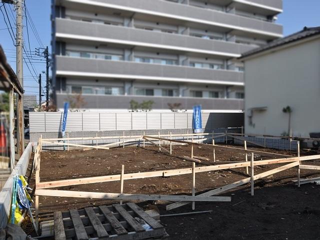 Local appearance photo. Koganei Maehara-cho 4-chome 1 Building When the vacant lot