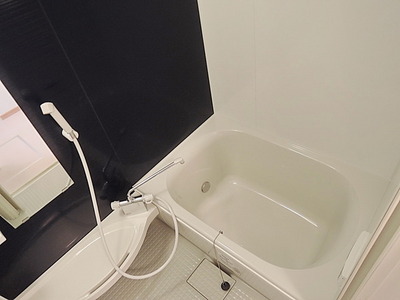 Bath. Bathroom with additional heating function