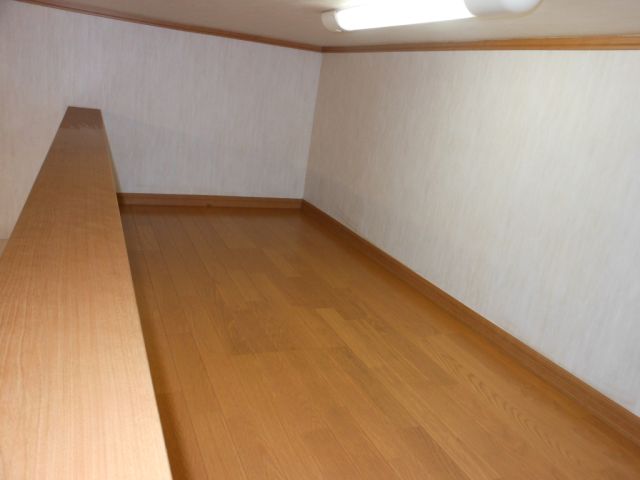Other room space. Loft in the sleeping area ・ To load storeroom field