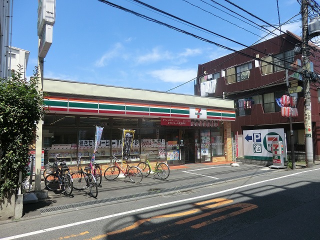 Convenience store. Seven-Eleven Koganei Honcho 5-chome up (convenience store) 406m