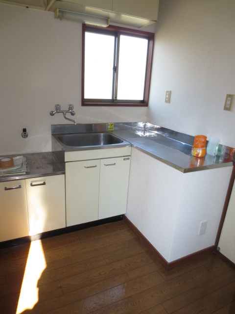 Kitchen. Gas stove is installed Allowed