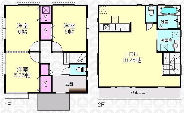 Floor plan. Seibu Kokubunji Line "Koigakubo" station walk 9 minutes
