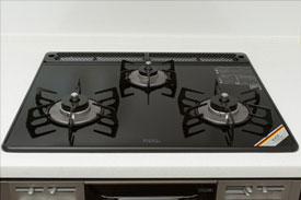 Other. Coated with glassy, A glass top stove of beautiful top plate also adopted the look, Strongly to shock and scratches, Easy to clean. It is also installed, such as forgetting to turn off fire function and going-out safety feature. (Same specifications)