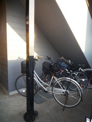 Other common areas. There bicycle parking spaces on site. 