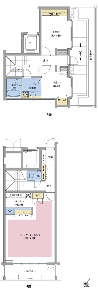 Floor: 2LDK + stoc, occupied area: 90.08 sq m, Price: 65,700,000 yen, now on sale