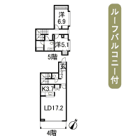 Floor: 2LDK + stoc, occupied area: 90.08 sq m, Price: 65,700,000 yen, now on sale