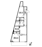 Floor: 1LDK + S + wic + sic, occupied area: 63.88 sq m, price: 36 million yen, currently on sale