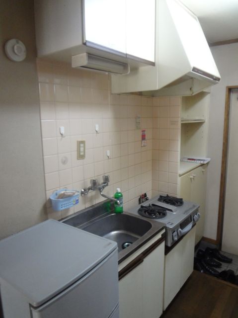 Kitchen. It is fully equipped.