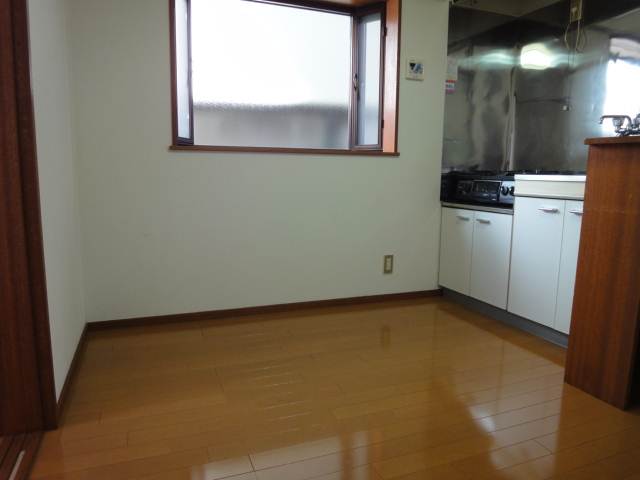 Other room space. Kitchen with a bay window