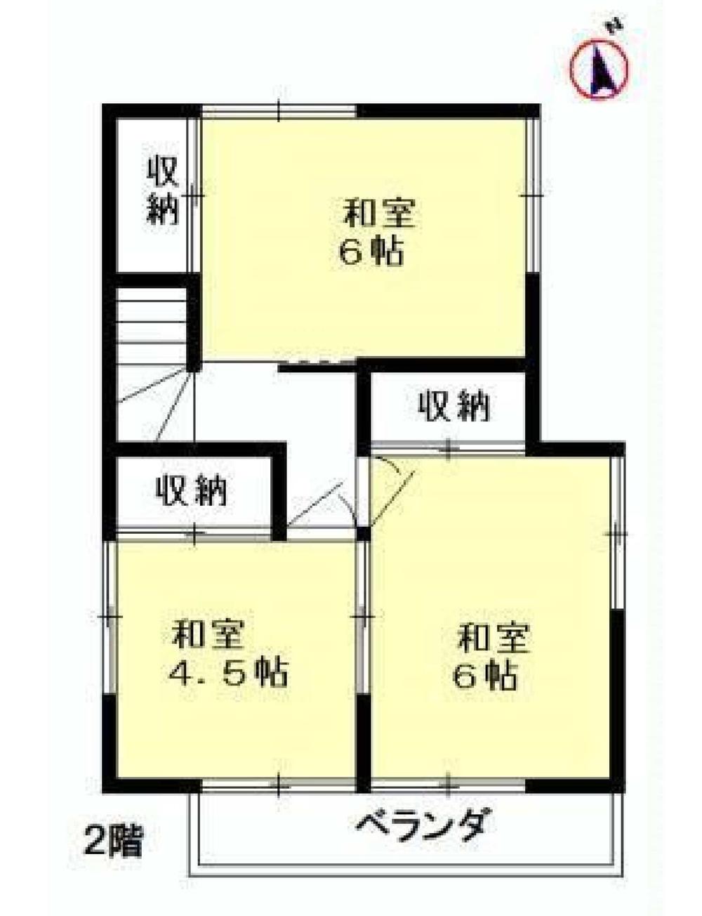 Floor plan. 25,500,000 yen, 4DK, Land area 94.11 sq m , Building area 71.05 sq m