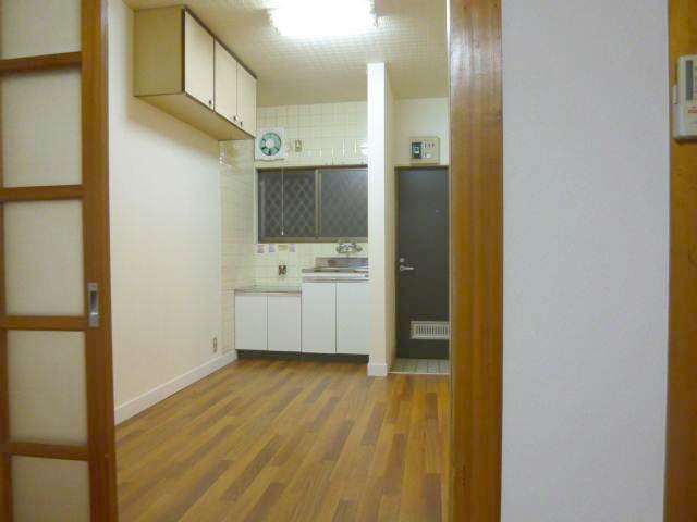 Other room space. Wider Kitchen