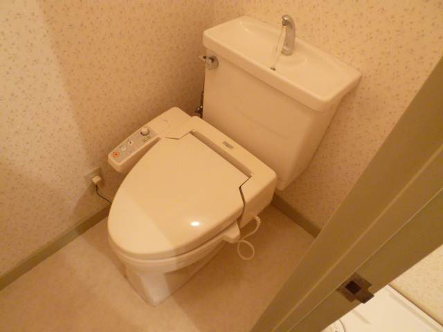 Toilet. With Washlet