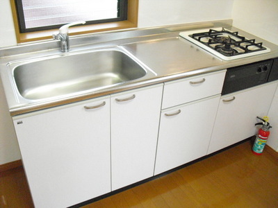 Kitchen. System kitchen gas 2-neck with