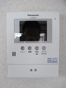 Security. TV monitor with intercom