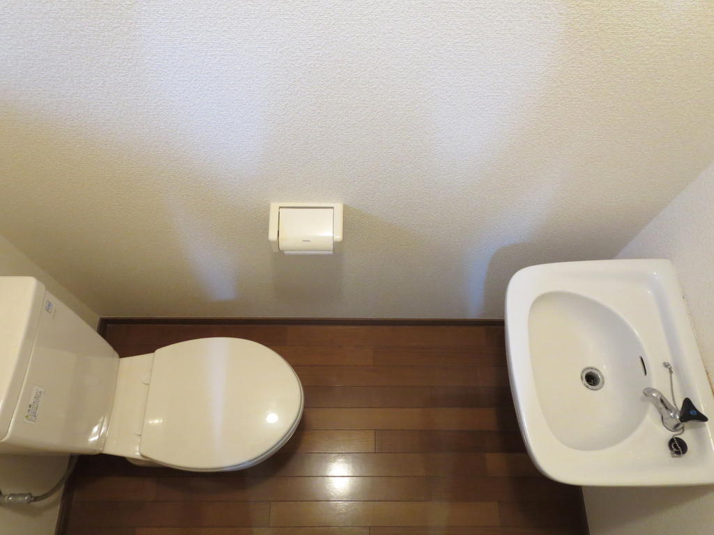 Toilet. Washbasin