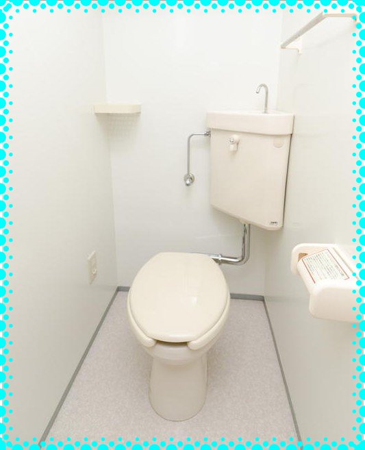 Toilet.  ☆ Toilet with cleanliness ☆ 