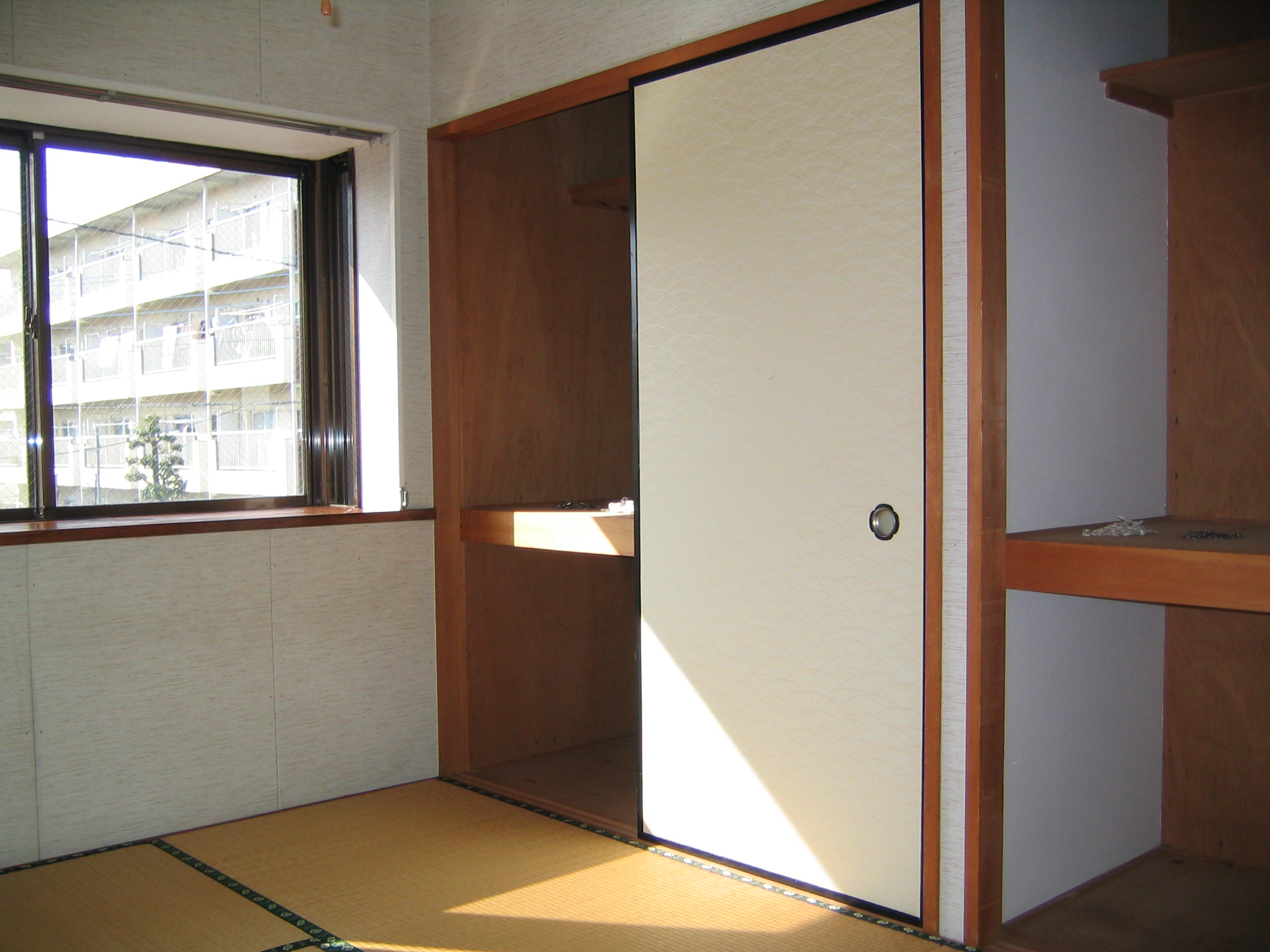Living and room. West Japanese-style room
