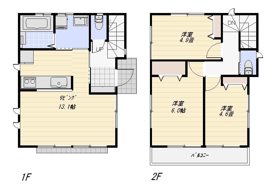 Building plan example (floor plan). Building plan example