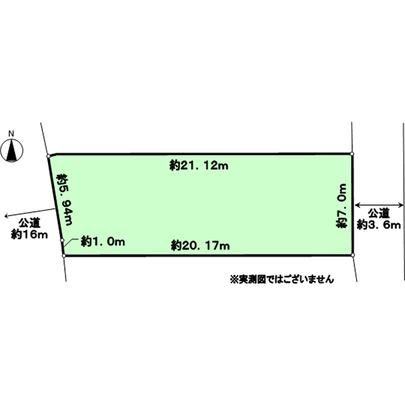 Compartment figure. Tokyo Kokubunji Honcho 1-chome