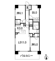 Floor plan: 2LDK + S + 2WIC, occupied area: 66.08 sq m, Price: 37,480,000 yen, now on sale