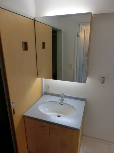 Washroom. There are also independent wash basin