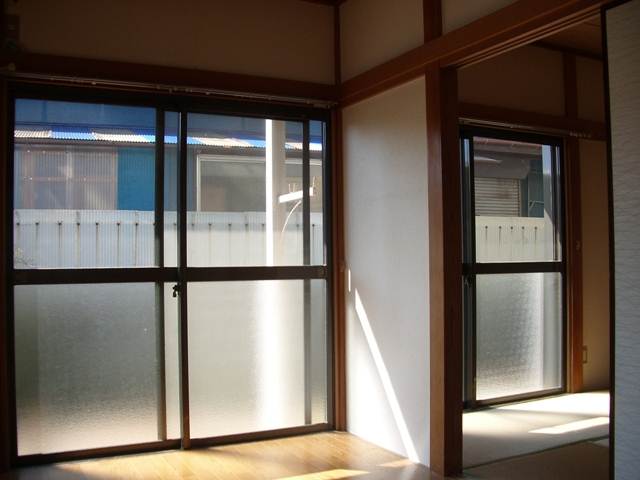 Living and room. Western-style room and a Japanese-style room