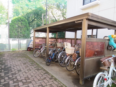 Other common areas. Bicycle parking space