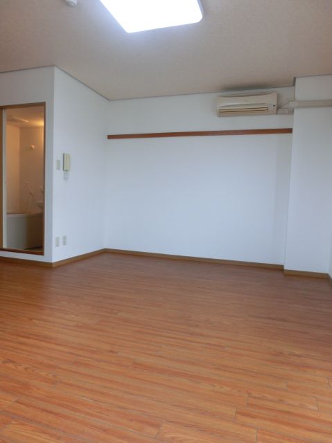 Living and room. It is a large room in the flooring