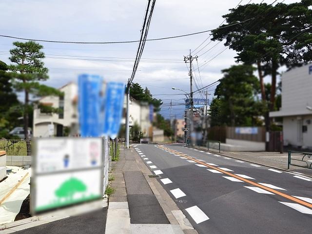 Local appearance photo. Kokubunji Izumi-cho 1-chome, contact road situation