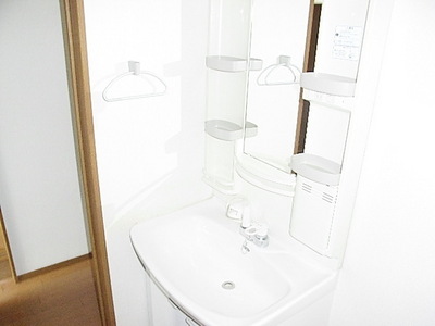 Washroom. It is a convenient independent wash basin