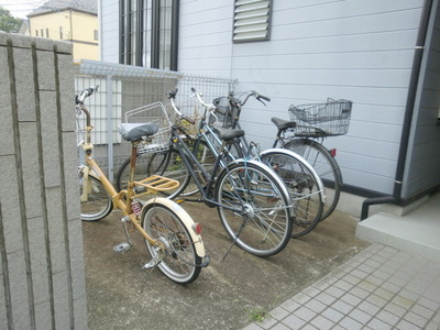 Other common areas. Bicycle shelter