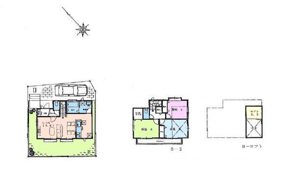 Floor plan. 40,800,000 yen, 3LDK, Land area 100 sq m , Building area 79.28 sq m floor plan