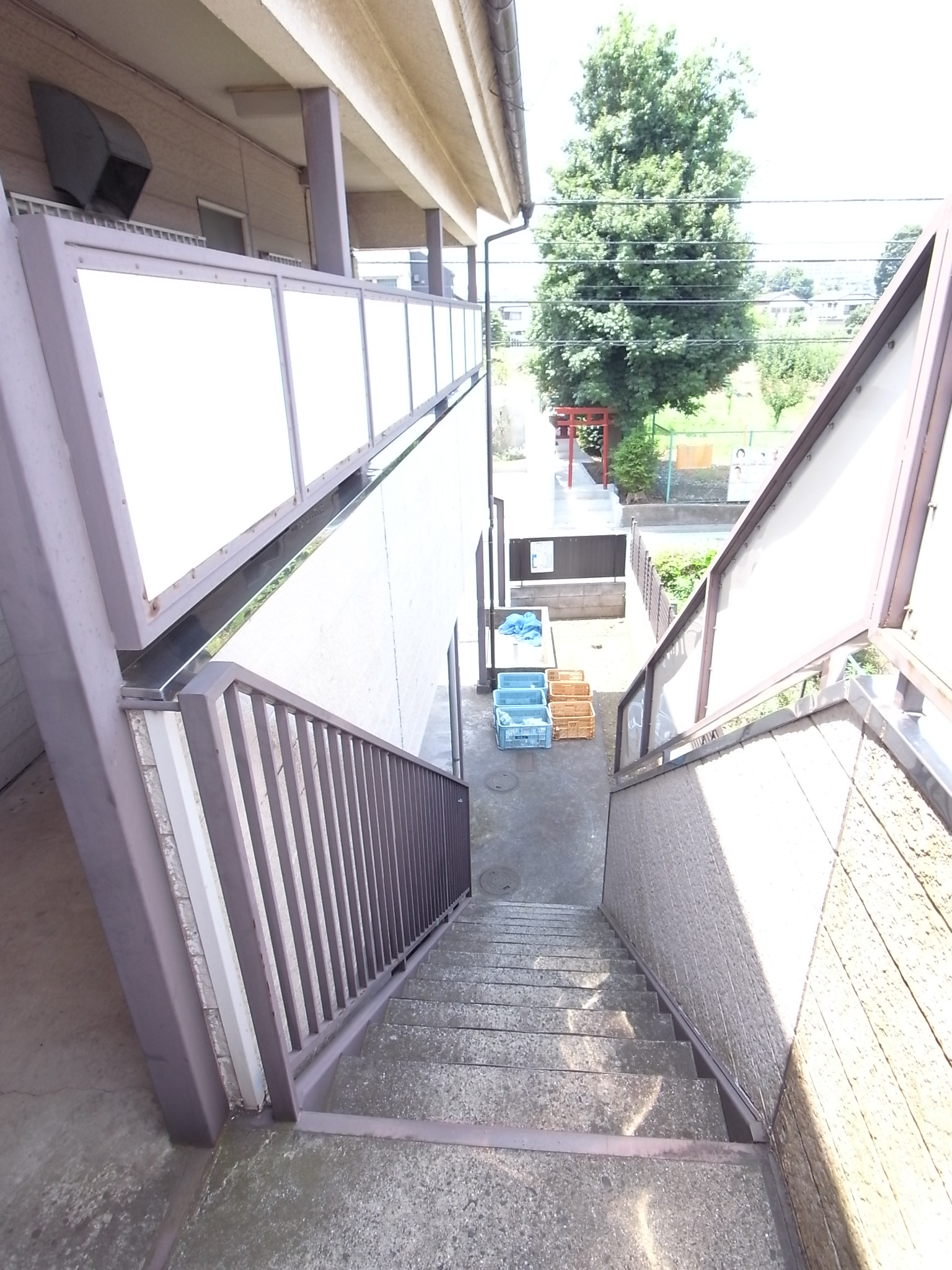 Other common areas. Shared stairs