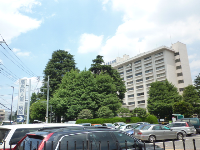 Hospital. Jikei University School of Medicine University Third Hospital (hospital) to 842m