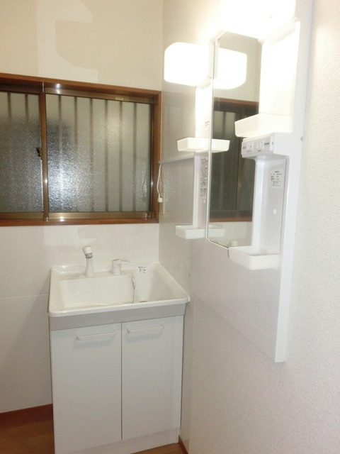 Washroom. It is a convenient independent wash basin