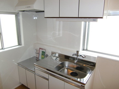 Kitchen. You can install the gas stove 2-neck