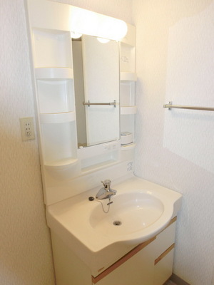 Washroom. It is a convenient independent wash basin