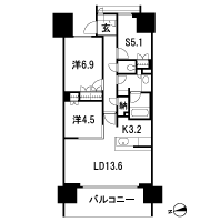 Floor: 2LDK + S + N ・ 3LDK + N, the occupied area: 74.54 sq m, Price: 43,600,000 yen ・ 44,400,000 yen, now on sale