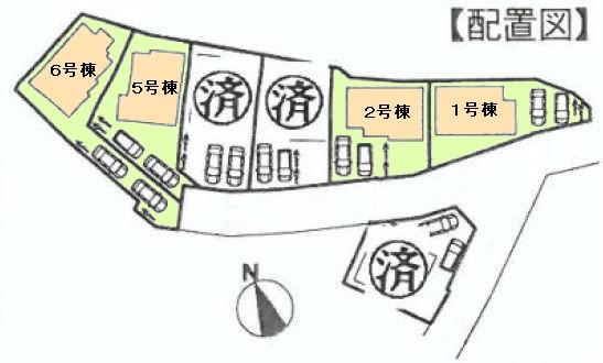 Compartment figure. 38,800,000 yen, 4LDK, Land area 127.36 sq m , Building area 92.73 sq m compartment view