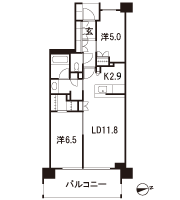 Floor: 2LDK + WIC + TR, the occupied area: 60.28 sq m, Price: TBD
