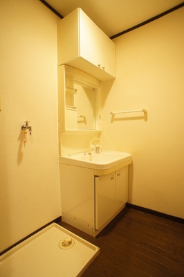 Washroom. Washbasin popular independent type! Happy every day of outing preparation ☆
