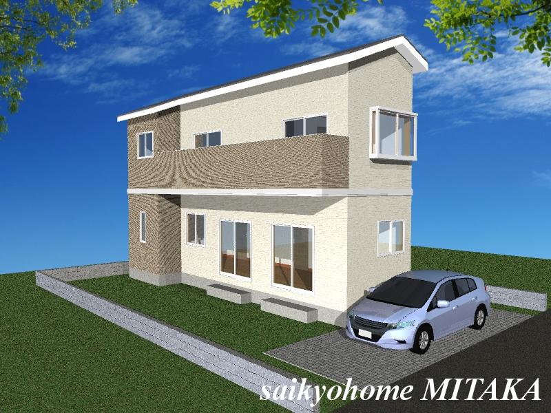 Building plan example (Perth ・ appearance). Building plan example (II-Q No. land) Building price 10,060,000 yen, Building area 85.70 sq m Construction example photograph is prohibited by law. It is not in the credit can be material. We have to complete expected Perth for the Company.