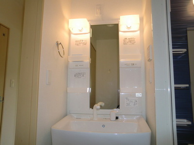 Washroom. It is an independent wash basin with a convenient shampoo dresser