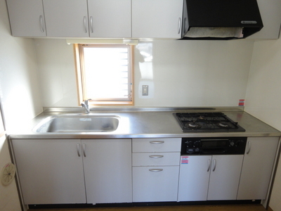 Kitchen. Glad to Favorite dishes, 3-neck is a gas stove in the property!