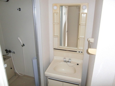 Washroom. Convenient independent washbasin
