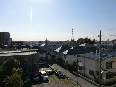 View. A view from the top floor