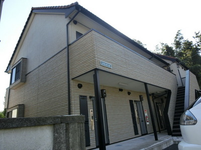 Building appearance. Bike bicycle negotiable ・ Apartment of the fashionable appearance