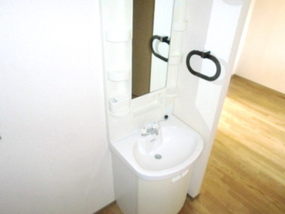Washroom. It is a convenient independent washbasin